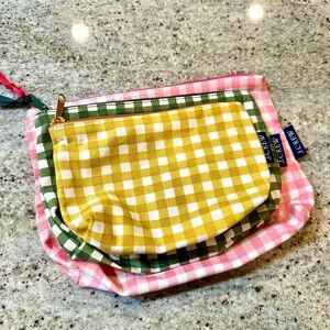 Set of three JCrew pouch set for women